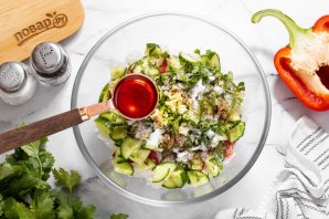 Салат из ледяного гриба Салат из ледяного гриба