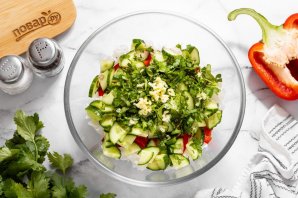 Салат из ледяного гриба Салат из ледяного гриба