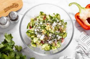 Салат из ледяного гриба Салат из ледяного гриба