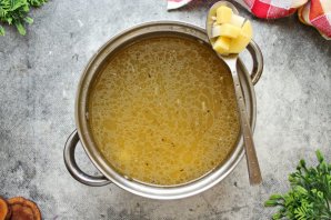 Суп харчо с картошкой