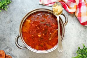 Суп харчо с картошкой