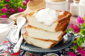 Творожная запеканка (простой рецепт)