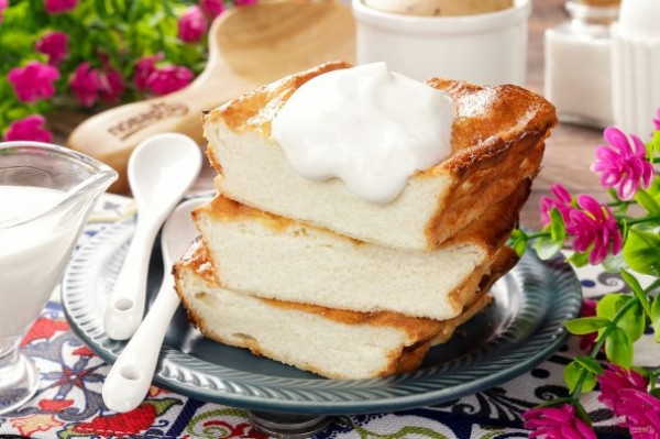 Творожная запеканка (простой рецепт)