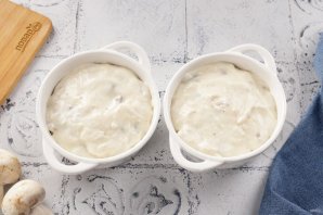 Жульен с грибами в аэрогриле