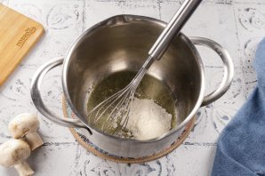 Жульен с грибами в аэрогриле