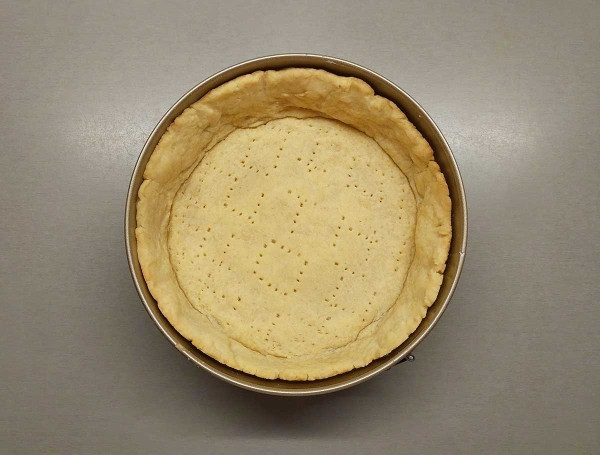 Песочный пирог с рыбой Песочный пирог с рыбой