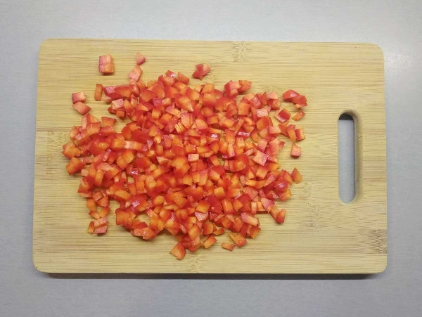 Страта с беконом и овощами Страта с беконом и овощами