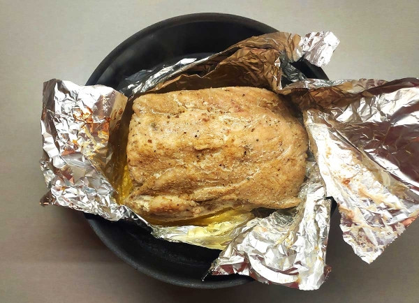 Свинина с горошком в духовке Свинина с горошком в духовке