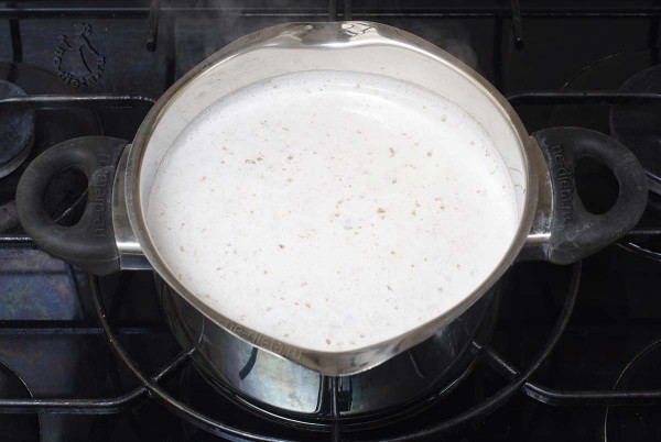 Гречневая каша на молоке