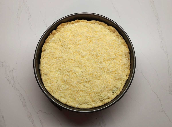 Песочный пирог с рыбой Песочный пирог с рыбой