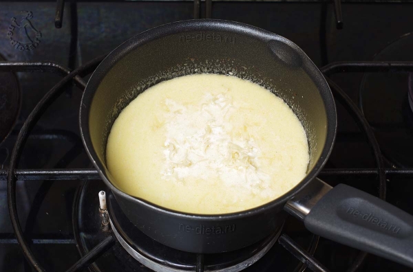 Паста с колбасками