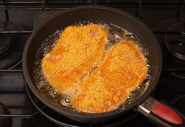 Шницель из свинины