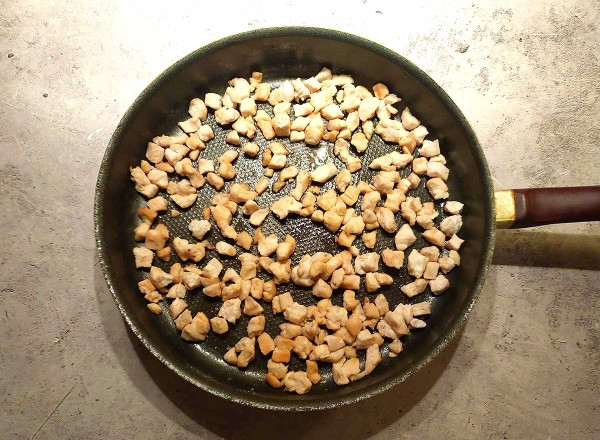 Паста с курицей и козьим сыром Паста с курицей и козьим сыром