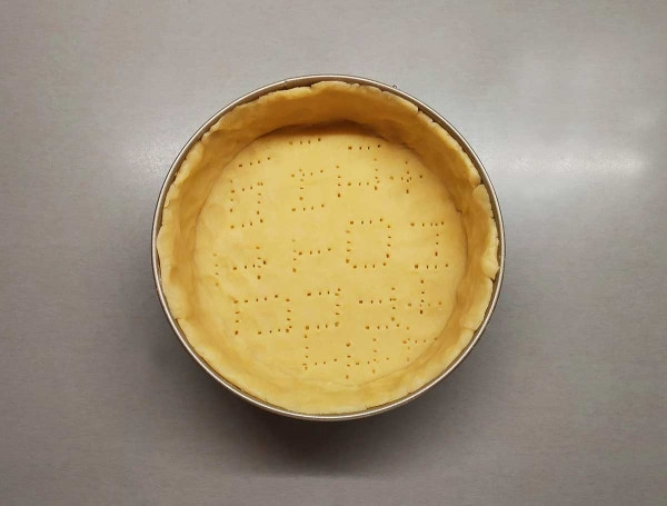 Песочный пирог с рыбой Песочный пирог с рыбой