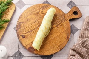 Блинчики из кабачков с курицей