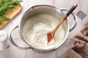 Блинчики из кабачков с курицей