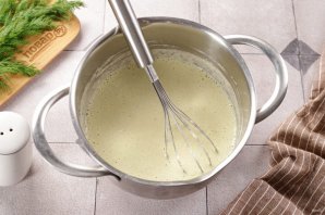 Блинчики из кабачков с курицей