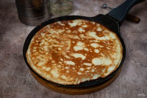 Блинчики на молоке заварные