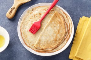 Блинчики с бананом