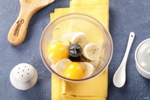 Блинчики с бананом