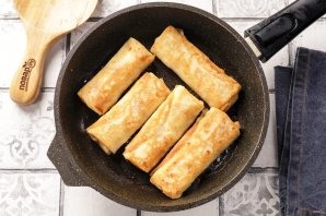 Блинчики с курицей Блинчики с курицей