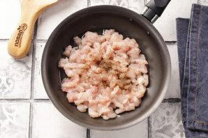 Блинчики с курицей Блинчики с курицей