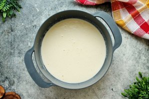 Блинчики с куриной грудкой