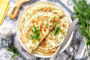 Блинчики с сыром Блинчики с сыром