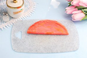 Блинный торт "Роза" Блинный торт "Роза"