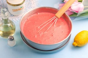 Блинный торт "Роза" Блинный торт "Роза"