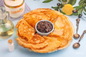 Блины дрожжевые на молоке Блины дрожжевые на молоке