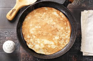 Блины на соде Блины на соде