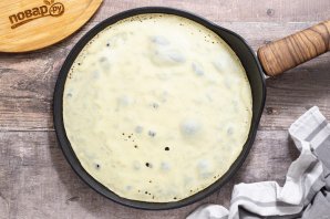 Блины на воде без яиц