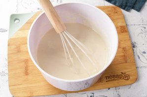 Блины с дырочками на кефире Блины с дырочками на кефире