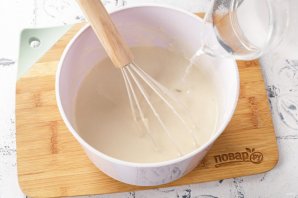 Блины с дырочками на кефире Блины с дырочками на кефире