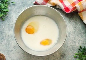 Блины с яблоками