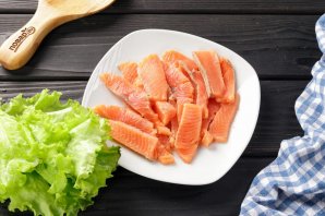 Блины с красной рыбой Блины с красной рыбой