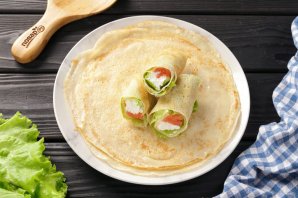 Блины с красной рыбой Блины с красной рыбой