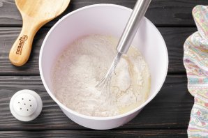 Блины с мясом и рисом