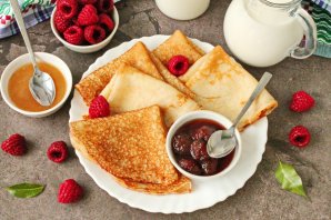 Блины с разрыхлителем Блины с разрыхлителем