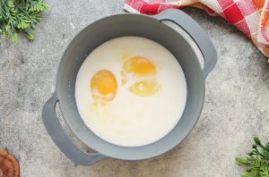 Блины с разрыхлителем Блины с разрыхлителем