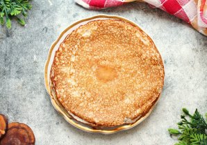 Блины с разрыхлителем Блины с разрыхлителем