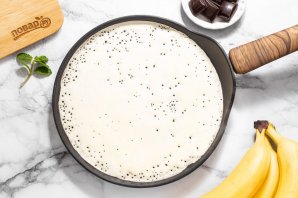 Блины с шоколадом и бананом Блины с шоколадом и бананом