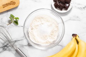 Блины с шоколадом и бананом Блины с шоколадом и бананом