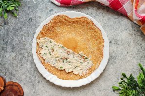 Блины с сыром