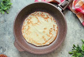 Блины с сыром