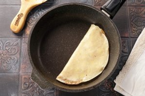 Блины с ветчиной