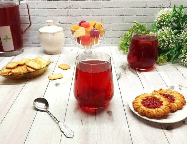 Компот из замороженной клубники