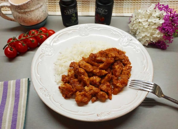 Поджарка из свинины