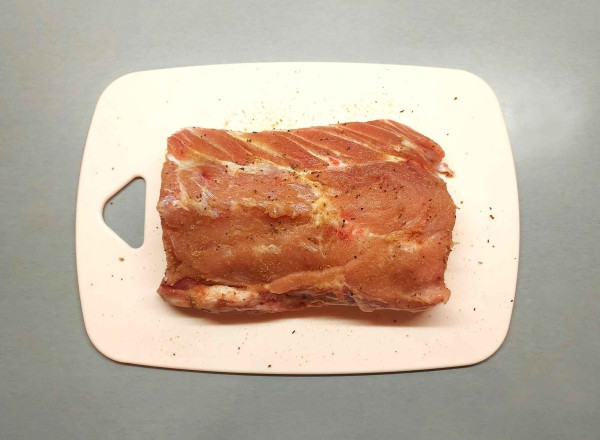 Свинина с горошком в духовке Свинина с горошком в духовке